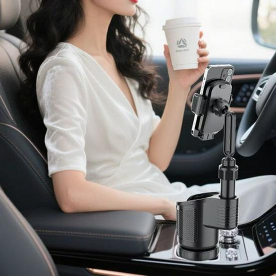 

Universal Car Cup Phone Holder чорний