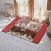 Singer Z Zach Bryan Floor Mat Eco  Flannel Doormat Non Slip Odorless Indoor Floor Rug Soft Short Plush Home Mat