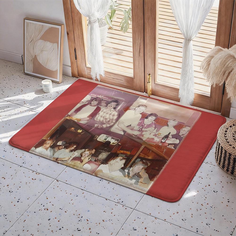 Singer Z Zach Bryan Floor Mat Eco Flannel Doormat Non Slip Odorless Indoor Floor Rug Soft Short Plush Home Mat