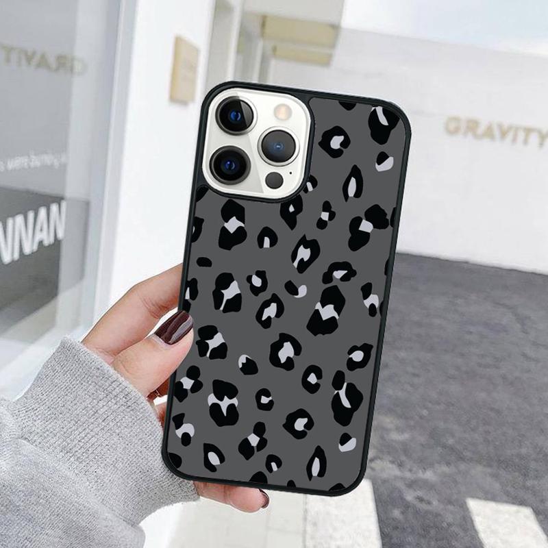 Fashion Leopard Print Phone Case For iPhone 17 Air 15 16 Cover  11 13 14 Pro Max 12 Plus Max Fundas