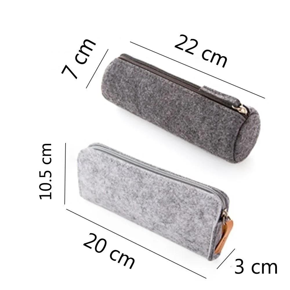 1PC Hot Sale Fashion Portable Sunglass Bag Pencil Case Cosmetic Makeup Coin Pouch  Bag Purse School Stationery Office Supplies