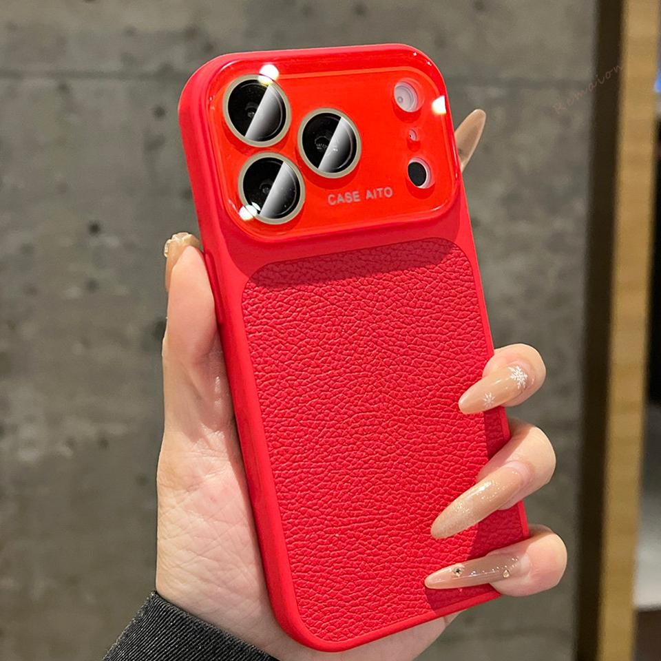 Official Phone Case For For Iphone 1 14 16 17 Pro Max 17Pro 16Pro Big Window Shockproof Len Camera Protector Cover