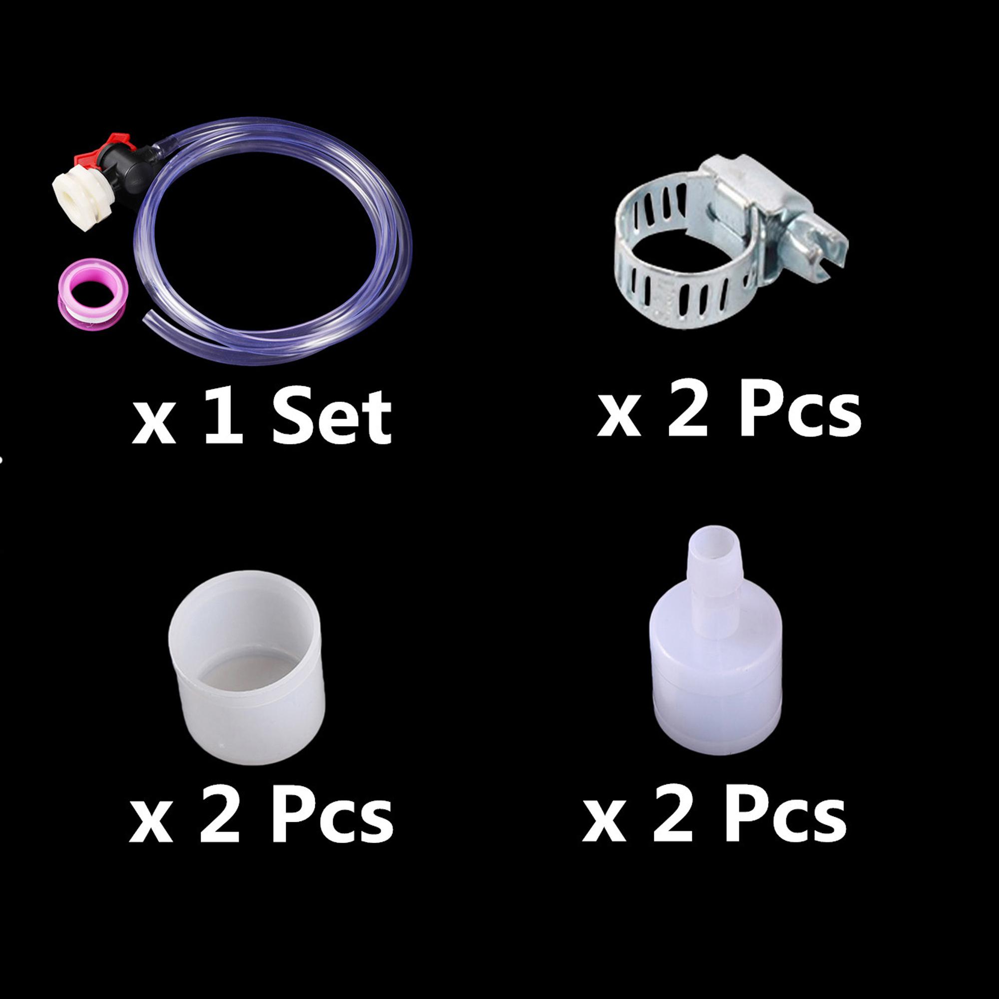 Chicken Waterer Quail Chicken Automatic Drinking Fountain Nipple Drinking Connectable Water Tank Poultry Drinking System Set