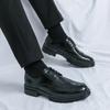 Trend Casual Business Shoes Men Wedding Leather Shoes Man Office Social Party Leather Shoes Classic Brogues Men'S Dress Shoes