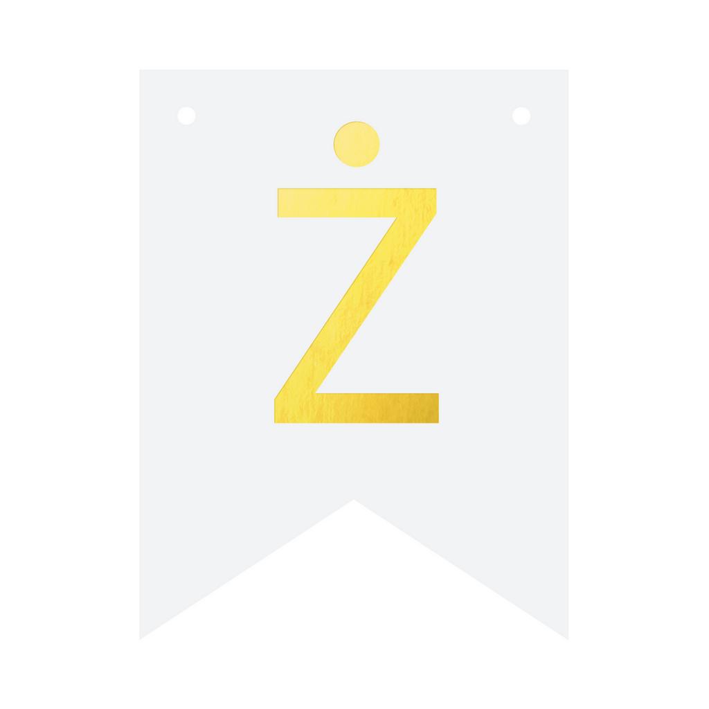 Baner Diy 16X12 Cm - Literka Ż
