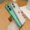 Luxury Jelly Clear Silicone Soft Phone Case For 17 11 12 13 14 15 16 Pro Max Shockproof Protection Transparent Back Cover