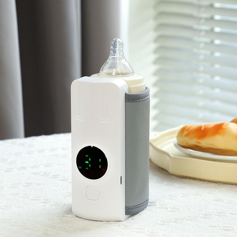 USB Waterless Portable Milk Warmer: Constant Temperature Heating Bag with Insulated Cover