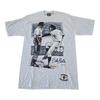 Vintage 1990s New York Yankees Billy Martin Jumbo Print Graphic T-shirt.
