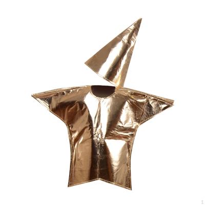 Gold Star Costume Christmas Gift for Party Birthday Carnival