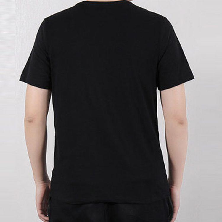 Nike T Shirts Men's Crew Neck Moderate Straight Fit BQ3604-011