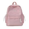 Small Fresh and Lovely Solid Color Students Study Spring Outing Small Schoolbag Simple Backpack