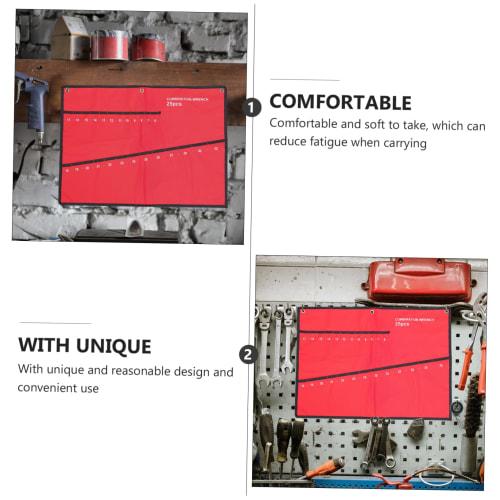 LIFKOME Repair Tool Storage Bundle Bag, Canvas Spanner Holder, Wrench Organizer Pouch, Oxford Cloth