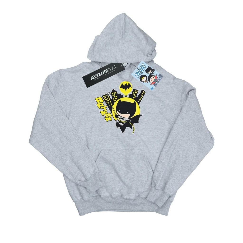 DC Comics Mens Chibi Batman Swinging Hoodie