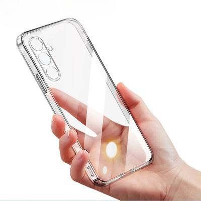 Custodia morbida in silicone trasparente di lusso per Samsung Galaxy S24 S23 S21 FE S22 Plus Ultra Cover posteriore Guscio ultra sottile S23+ S 24