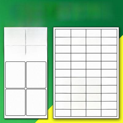 A4 Matte Self-Adhesive Label Sticker Paper with Strong Adhesive