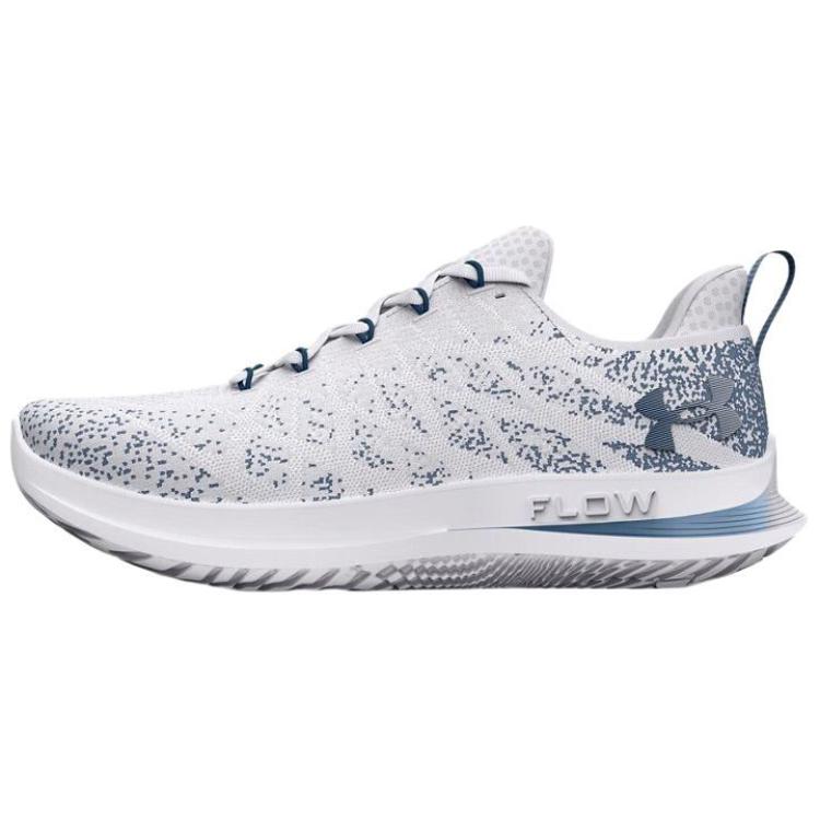 Under Armour Velociti 3 Comfortable Versatile Durable Low-Top Casual Urban Commuting Running Shoes Men sneaker White 3026117-104
