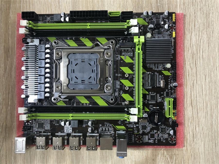 X79G X79 Motherboard LGA 2011 USB2.0 SATA3 Support REG ECC Memory And Xeon E5 P