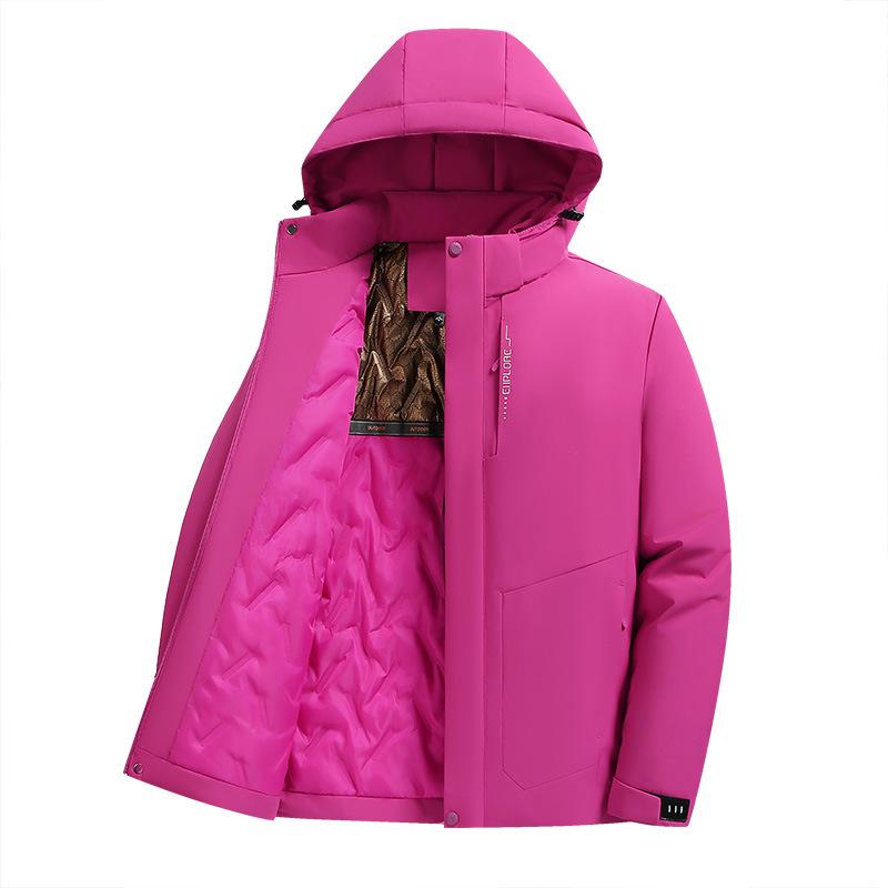 

Cotton Coat, Removable Hooded Cotton Jacket In Winter, Thickened Warm Casual Jacket, Cotton Coat 4XL