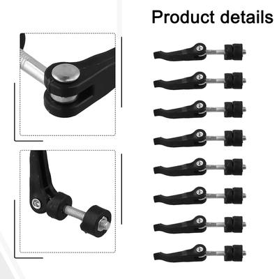 Para Cortacéspedes Para Reparaciones Rápidas Tornillos de Perilla de Manillar Equipo para Exteriores Herramientas de Jardinería Accesorios para Cortacéspedes Juego de 8 Piezas