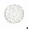Assiette Plate Ariane Tornado Céramique Bicolore (Ø 27 Cm) (6 Unités)