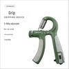 Adjustable Grip Strength Trainer (5-100kg) with Counter for Finger & Arm Muscle Training for Adults & Students