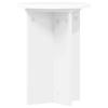 Plant Stand 2 Pcs White Ø29.5 X 40 Cm Engineered Wood