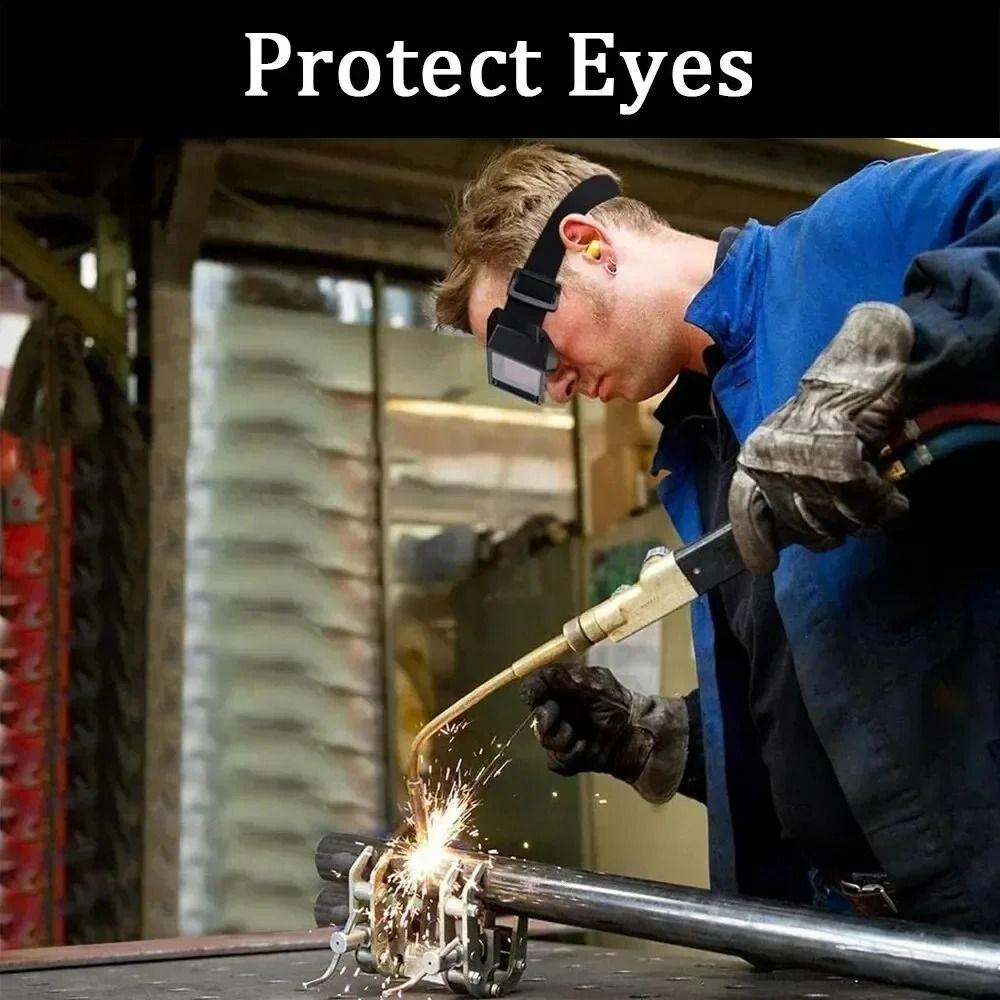 Eye Protection Welding Goggles Large View Brazing Eyewear Lightweight Welding Eye Protector Worker