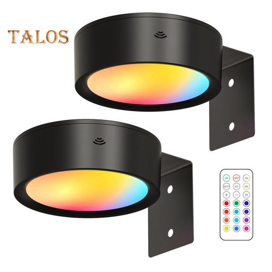 

Магнитная лампа для рисования с 13 режимами освещения, работающая от батареек, перезаряжаемая, беспроводная, с дистанционным управлением, художественная лампа 2pcs чёрный