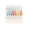 Crochet Hooks 8 Pcs Soft NonSlip Good Grip with Hood Knitting Needles Set for Weaving Home Use