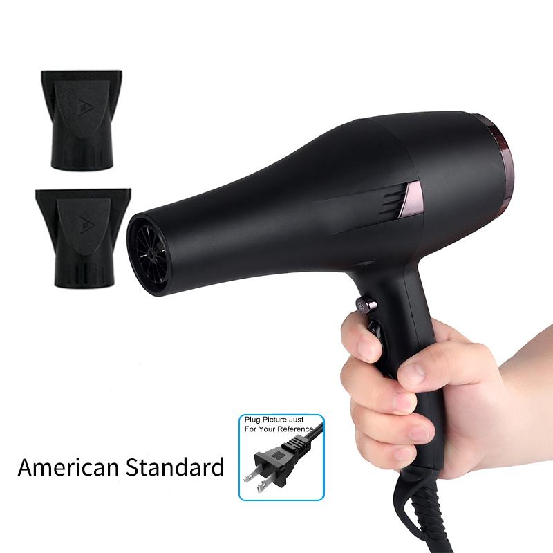 High Power 2000W Professional Hair Dryer Hairdressing Salon Family Electric Hair Drier Hair Care Multifunction Hairdressing Tools KTY