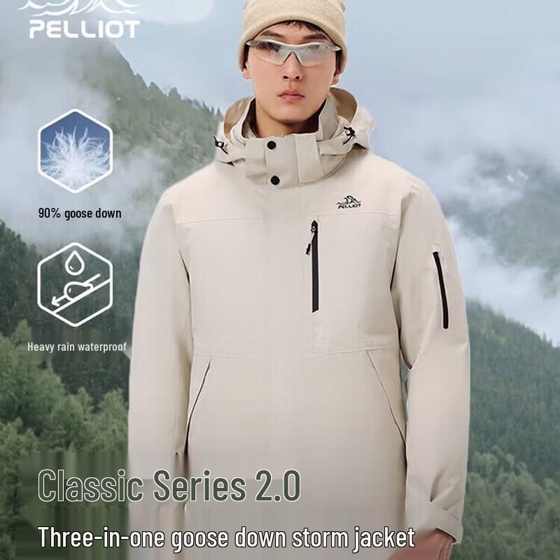 Pelliot Mountain Classic 2.0 3-in-1 Down Jacket XXXL