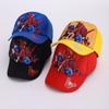 Spider Man Pattern Cartoon Kids Baseball Cap With Sunshade For Spring Outdoor Play