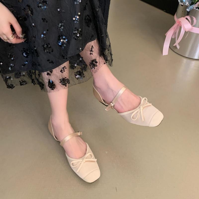 Fashion Bailamos 2025 Women Flat Sandals Fashion Round Toe Shallow Slip On Ladies Soft Ladies Mary Jane Shoes Ballerinas Flat Heel Casua