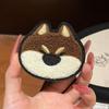 Süße Shiba Inu Chenille Haarspange Cartoon Hund Plüsch Haarspange für Damen Mädchen Tägliches Haaraccessoire