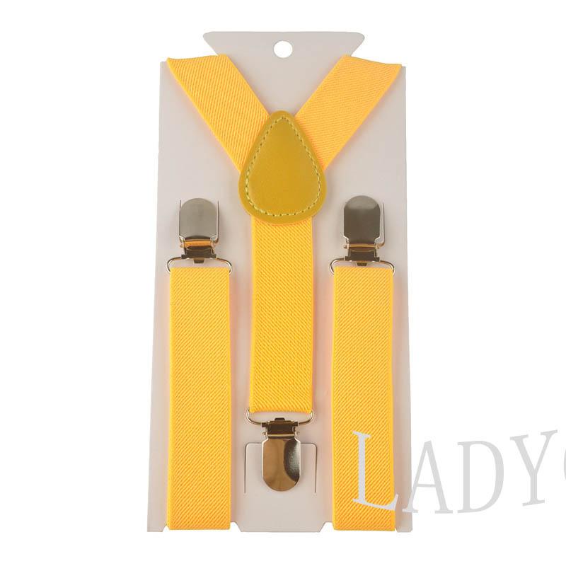 Soild Color Children Belt Baby Boys Girls Suspenders Clip-on Y-Back Braces Elastic Kids Adjustable suspenders suspenders
