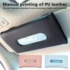 Car Tissue Box Towel Sets Car Sun Visor Holder Auto Interior Storage Decoration for BMW Interior Car Accessories