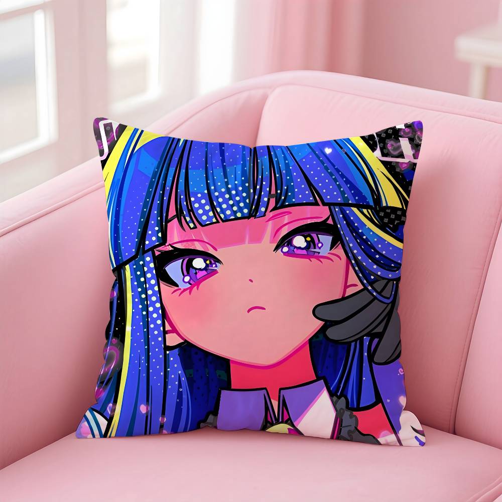 Game M-Muse D-Dash Pillow Case Comfort Sofa Bed Silky elegant Invisible zipper Custom Decorative cushion cover