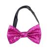 Fashion Shiny Paillette Sequins Bowtie Dance Bowknot Neck Decoration Men's Suit Lapel Flowers Adjustable Necktie Bridesman