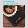 Mini Scale Display with Timer 0.1G/3Kg Coffee Electronic Pour Over Drip