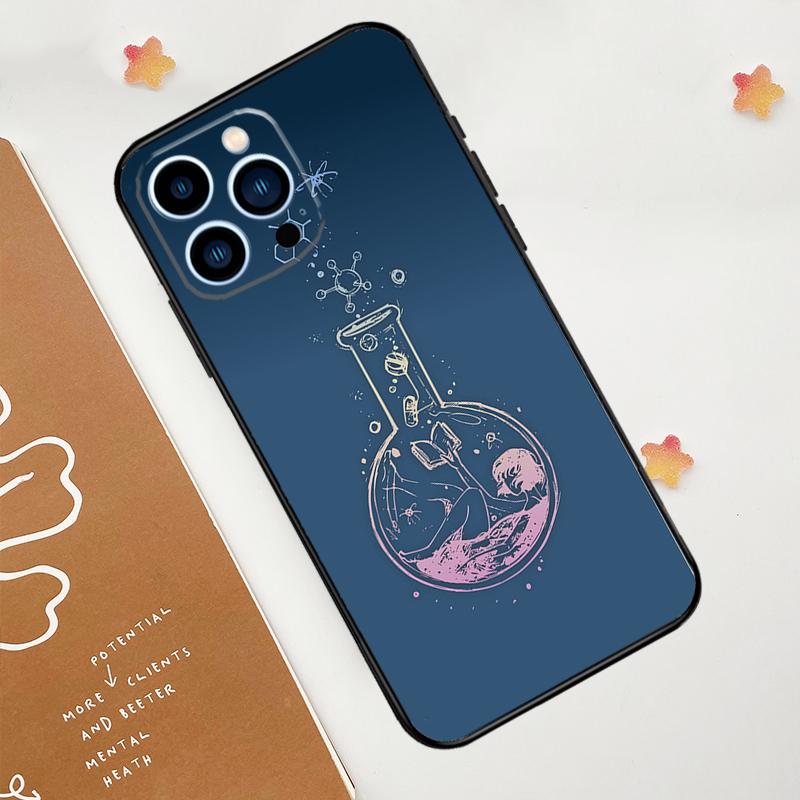 

Science Phone Case For iPhone 17 Pro Max 14 13 12 11 15 16 Pro Max mini 15 Plus 16e 17 Air Funda iPhone 14