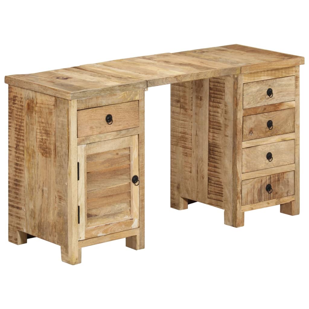 Solid Wood Mango Desk 140x50x77 Cm