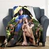 Wallace & Gromit Flannel Blanket, High quality Comfortable for All Seasons, Home Decor, Warmth and Comfort
