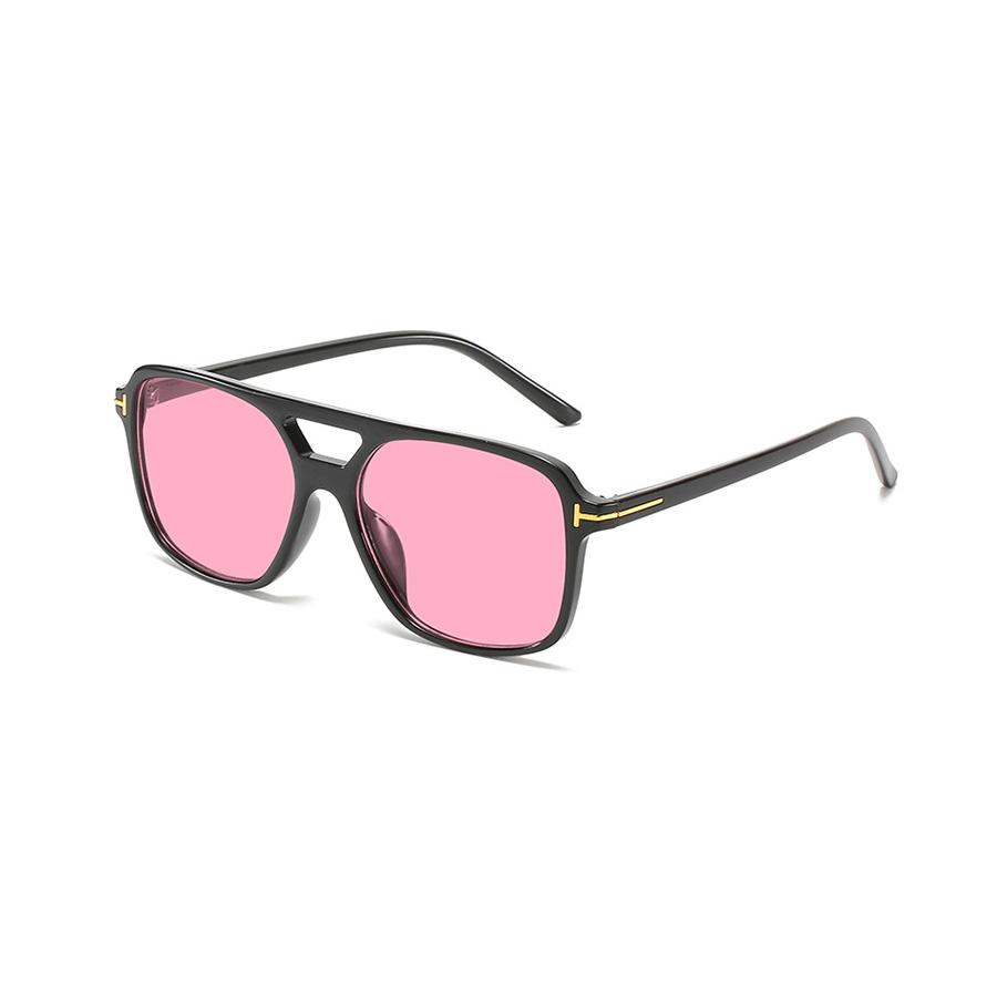 Fashionable Retro Square Rivet Sunglasses for Men and Women  Sunglasses Punk Street Po Decorative Glasses