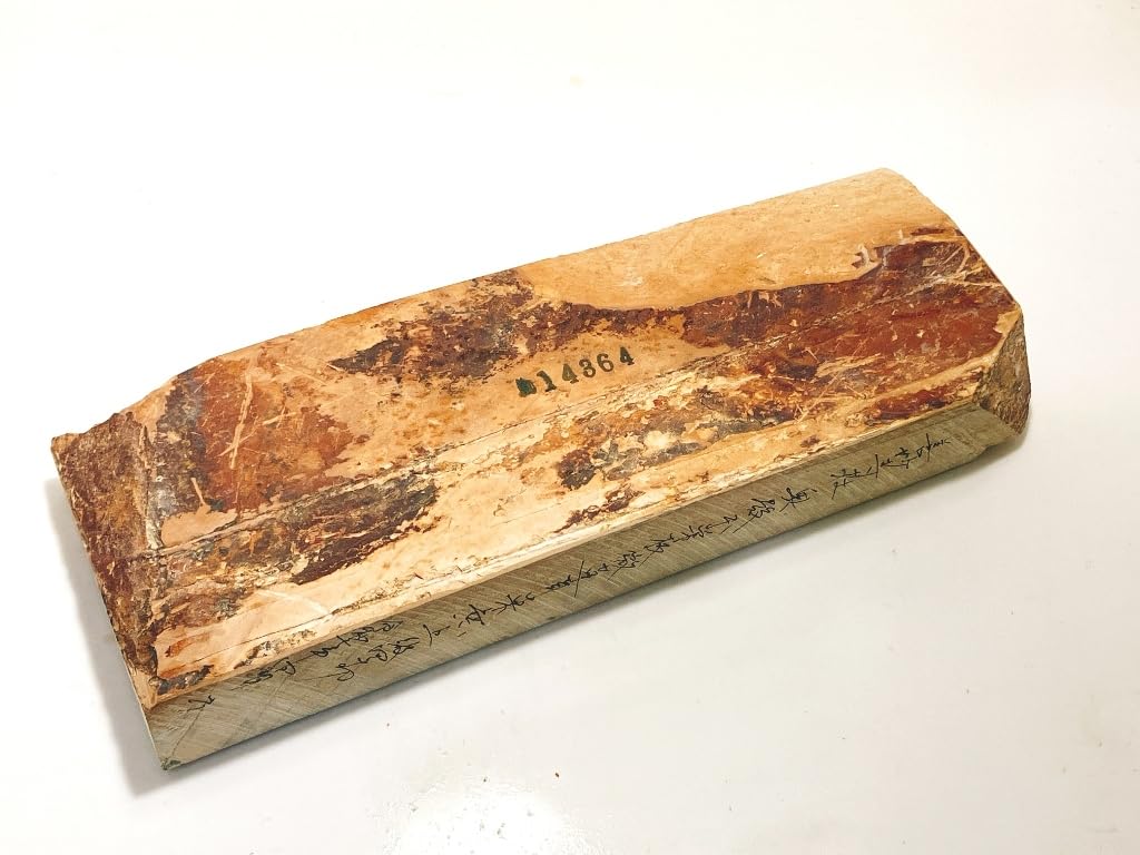 Natural whetstone, Shohonzan, Yamashiro brand, Umegahata, Ukyo-ku, Okudono, Honsuita, Micro Renge Nousu, High-grade 40-cut, #64, 1,120g