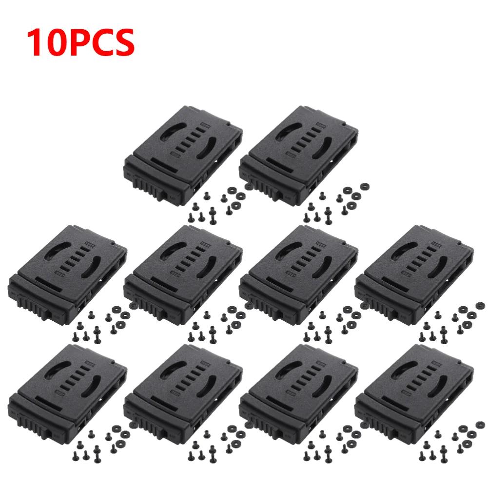 10-1Pcs K Sheath Kydex Waist Belt Clip Hunting Knife Scabbard Kit Tek Lok Belt Clamp Belt Mag Gun Holster Waist Back Clip