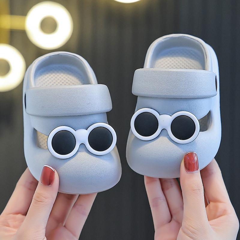 

Eva Toddler Sandals For Boys And Girls Summer Beach Shoes With Breathable Holes 22-23