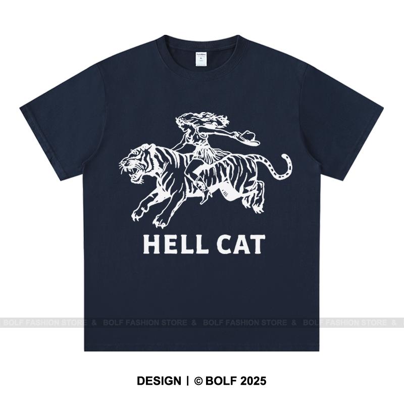 Super Hero Simple Printed 100% Cotton Women's Oversized T-Shirt Loose Fit Graphic Tees Tops for Daily Wear