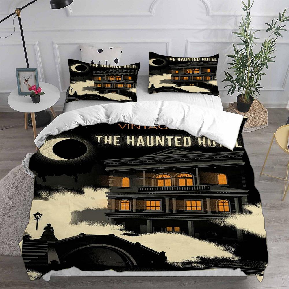 Haunted El Season 1 Bedding Sets Eu Single Comforter Quilt Bed Cover Duvet Cover Pillow Case 2-3 Pieces Sets Kids Adult Size