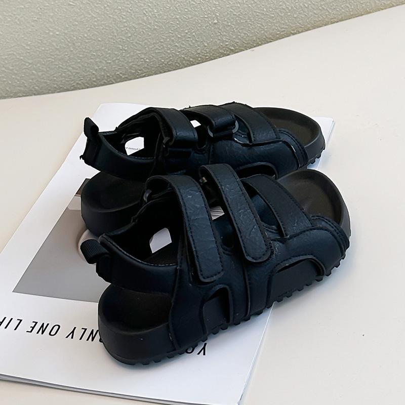 2026 Sommer Kinder rutschfeste Klettverschluss Sandalen mit offenen Zehen