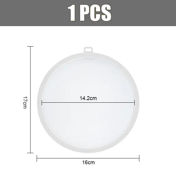 S/L Reusable Food Covers Silicone Bowl Lids Cup Seal Covers Prevent Dust and Flies Universal Leakproof Bowl Stretchy Wrap Cover